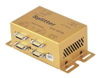 Syscom CLS-30T2S Camera Link Splitter / Extender with Base / Medium / Full / 1:2 Splitter Camera Configuration, Copper, SDR, PoCL Bypass
