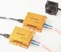 Syscom FOR-10T/R Camera Link Optic Fiber Repeater / Extender with Base / 2C / MM / LC-LC Camera Configuration, Optic, SDR, No Bypass