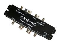 Syscom CXR-4C CoaXPress Repeater / Extender with 4CH / 2CH+2CH / 1CH x4 / 2CH+1CH x2 Camera Configuration, Copper, HD-BNC, PoCXP Bypass