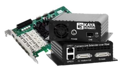 Kaya KY-FXCL – Komodo FXCL II CameraLink über Glasfaser-Erfassungssystem