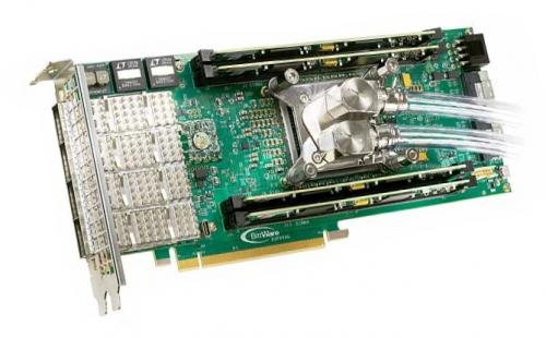Die BittWare XUPVV4 PCIe-Beschleuniger-FPGA-Karte verfügt über bis zu 3,8 Millionen Logikelemente, bis zu 6x integrierte PCIe-Kerne und Flüssigkeitskühlung.